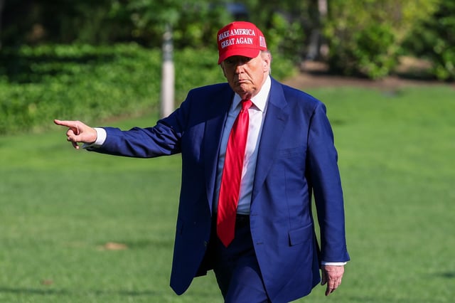 President Donald Trump at the White House on June 21, 2025.