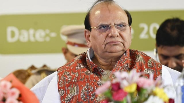 Delhi LG VK Saxena. (RAJ K RAJ /HT PHOTO)