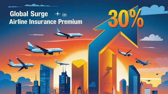 Surge in Global Airline Insurance Premiums
