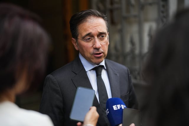 El ministro de Asuntos Exteriores, José Manuel Albares.