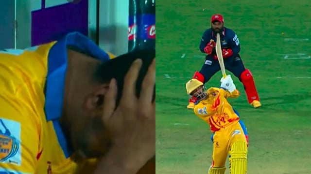 Varun Chakaravarthy smashed 10 runs in the last two balls