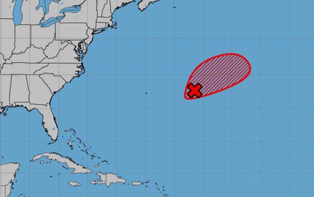 The tropical outlook as of 2 a.m. Monday, June 23, 2025. (NHC)