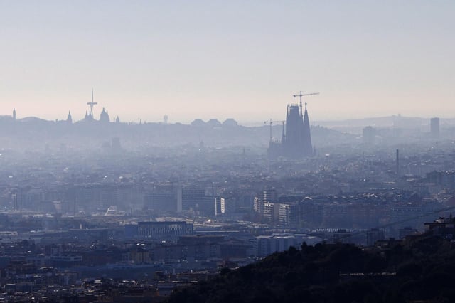Dos de cada tres españoles respiraron aire contaminado en 2024.