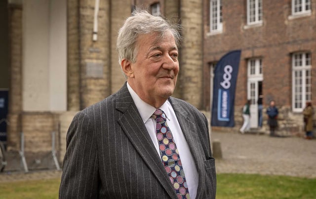 Stephen Fry has criticsied JK Rowling after previously supporting her ( JAMES ARTHUR GEKIERE/BELGA MAG/AFP via Getty Images)