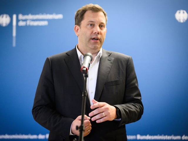 Finanzminister Lars Klingbeil (SPD)