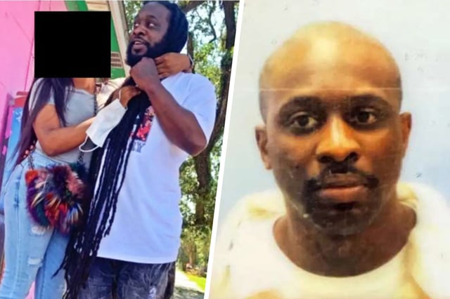 Rastafarian Damon Landor before and after having his dreadlocks shaved off at Raymond Laborde Correction Center in Louisiana.