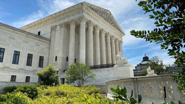 The U.S. Supreme Court building in Washington, U.S., June 1, 2024.