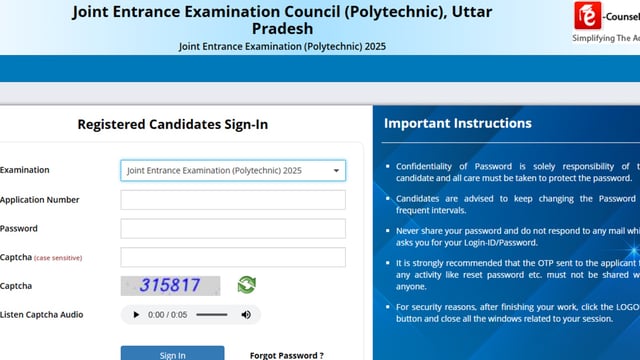 JEECUP Result 2025 has been released at jeecup.admissions.nic.in. Candidates can download their rank cards by clicking on the direct link here. 