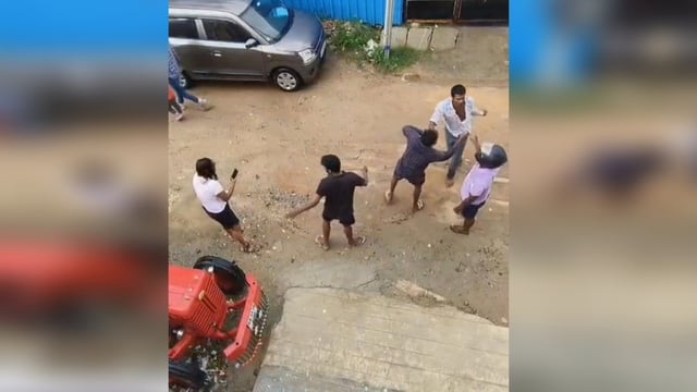 A 25-year-old woman was allegedly assaulted and molested by a group of men near Bengaluru.