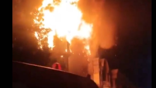 Moti Nagar Fire, Delhi | Image: ANI