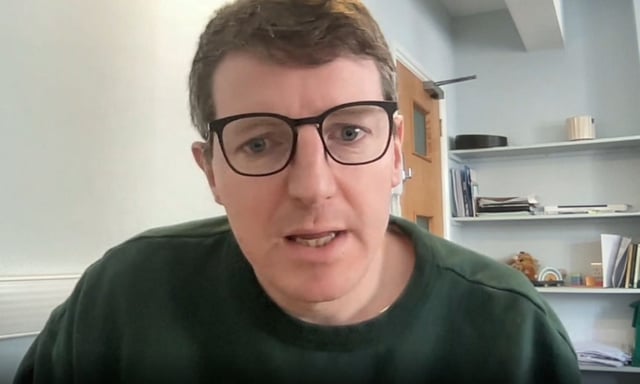 Dr Aidan Kelly of Gender Plus said that GPs ceasing prescriptions do so out of &#34;fear.&#34; (PinkNews)