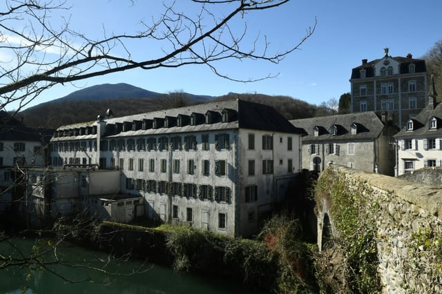 L'établissement catholique Notre-Dame-de-Bétharram, dans les Pyrénées-Atlantique, le 18 mars 2025
