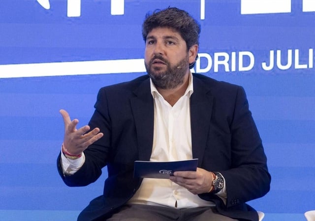 Fernando López Miras, presidente de la Región de Murcia