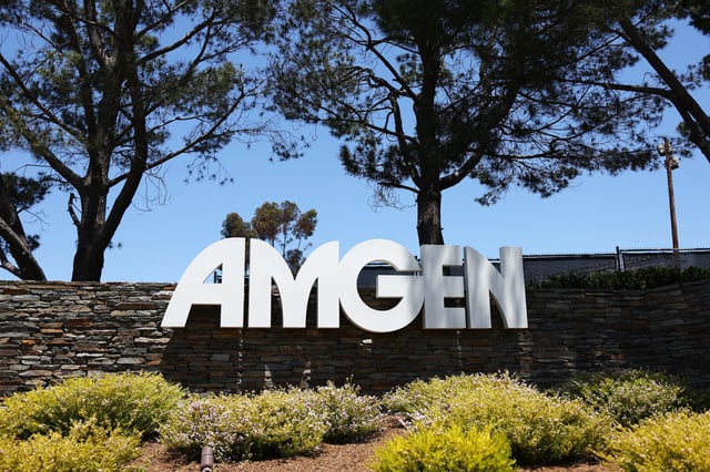 Amgen's headquarters in Thousand Oaks, Calif., in 2023. 