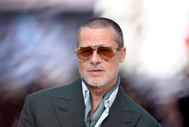LONDON, ENGLAND - JUNE 23: Brad Pitt attends the "F1: The Movie" European Premiere at Cineworld Leicester Square on June 23, 2025 in London, England. (Photo by Gareth Cattermole/Getty Images)