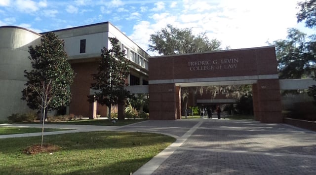 The University of Florida Levin College of Law. (Screenshot)
