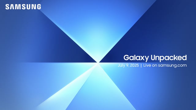 Samsung announces the launch date for the new Galaxy Z Fold 7 and Galaxy Z Flip 7 models.