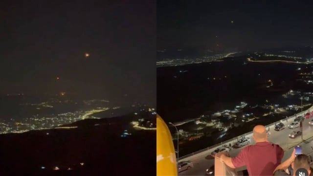 Cafe In Jordan Is Offering Reservations To Customers To Watch Israel-Iran Missile Exchange