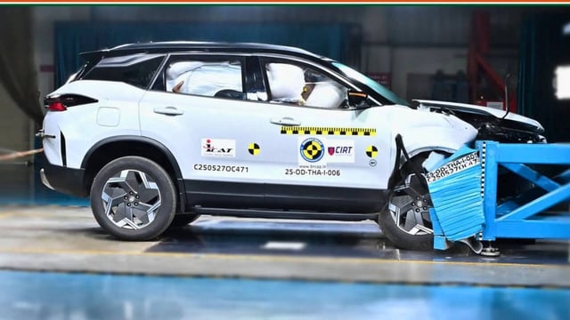 Tata Harrier EV Crash Results