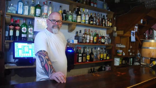 Fernando Fernández, ayer, en La Molinuca.
