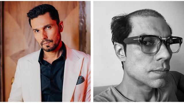 Randeep Hooda shared a new look with an intense expression.