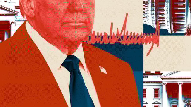 Photo illustration: Sarah Grillo/Axios. Photo: Stefani Reynolds/Bloomberg via Getty Images