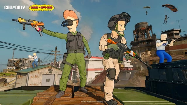 Beavis & Butt-Head in Call of Duty
