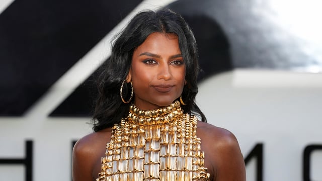Simone Ashley at the F1: The Movie European premiere in London. REUTERS/Maja Smiejkowska