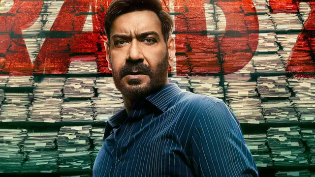 Ajay Devgn plays Amay Patnaik in Raid 2.