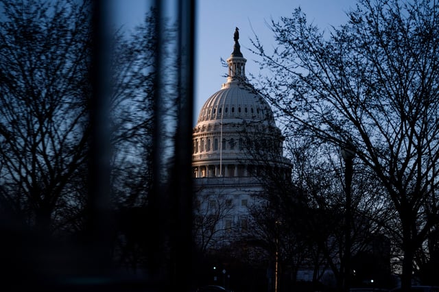 The dome of the U.S. Capitol is seen in Washington, D.C., U.S., March 11, 2025. REUTERS/Nathan Howard/File Photo