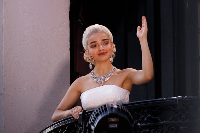 Rachel Zegler stars as Eva Peron in "Evita" at the London Palladium on June 18, 2025, in London.