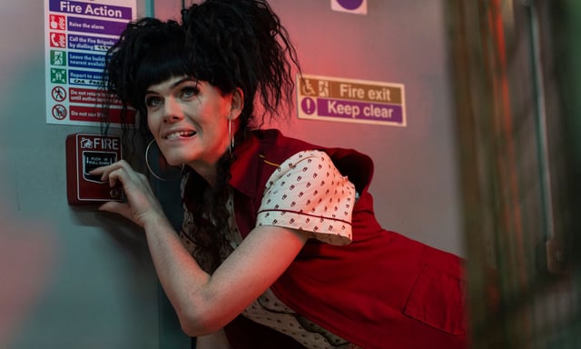 Jordan gray says Transaction is a &#39;show that knows its a show&#39;. (Supplied/ITV)