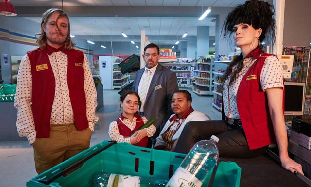 The main supporting cast members of Transaction. (Supplied/ITV)