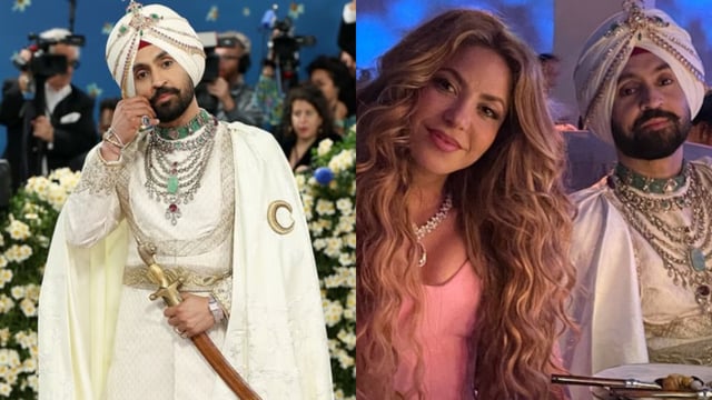 Diljit Dosanjh reveals how he could carry kirpan to Met Gala red carpet because of Shakira.
