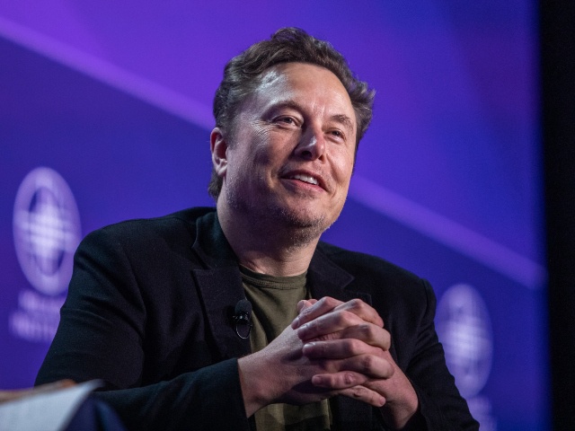 BEVERLY HILLS, CALIFORNIA - MAY 6: Elon Musk, co-founder of Tesla and SpaceX and owner of X Holdings Corp., speaks at the Milken Institute's Global Conference at the Beverly Hilton Hotel,on May 6, 2024 in Beverly Hills, California. The 27th annual global conference explores various topics, from the rise of generative AI to electric vehicle trends and features participants, soccer star David Beckham and actor Ashton Kutcher. (Photo by Apu Gomes/Getty Images)