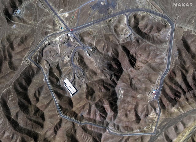 Iran's Fordo nuclear site, two days before the U.S. strike, on June 22, 2025.