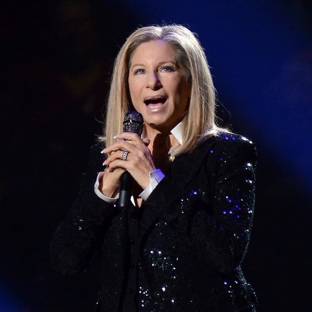 FILE - Singer Barbra Streisand performs in New York, Oct. 11, 2012. (Photo by Evan Agostini/Invision/AP, File)