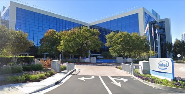Intel headquarters at 2200 Mission College Boulevard in Santa Clara.
(Google Maps)