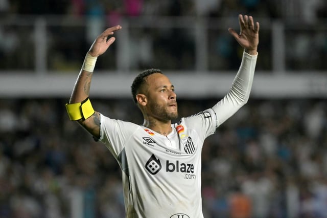 Neymar has struggled with injuries since returning to Santos