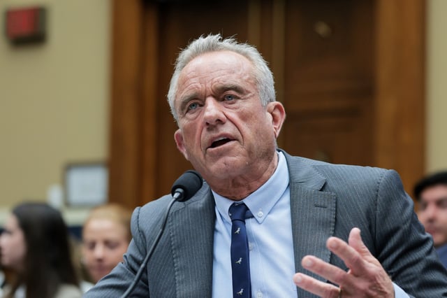 Health and Human Services Secretary Robert F. Kennedy Jr. testifies in Washington on June 24, 2025.