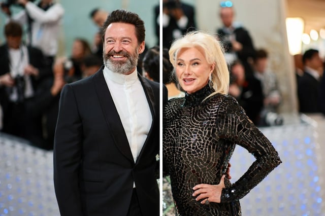 Hugh Jackman and Deborra-Lee Furness (Getty)