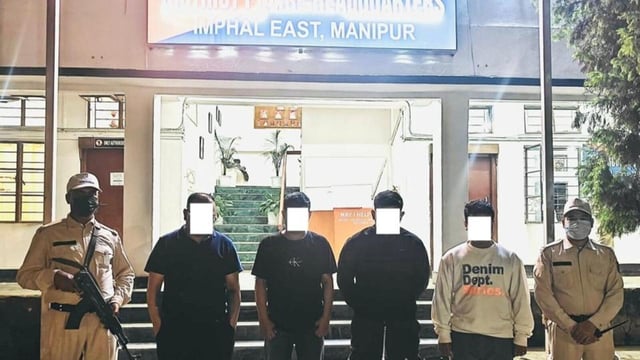 Police have said that all arrested individuals will be produced before the relevant courts. (HT sourced photo)
