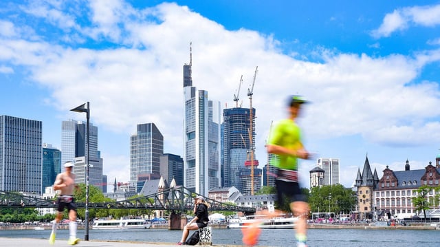 Der Marathon führt auch in diesem Jahr wieder am Main entlang.