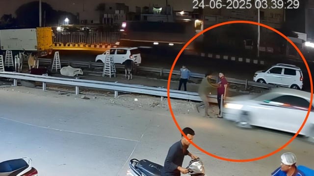 An FIR was registered at the Sector 37 police station under Sections 106 (causing death by negligence) and 281 (rash driving) of the Bharatiya Nyaya Sanhita. (HT Photo)
