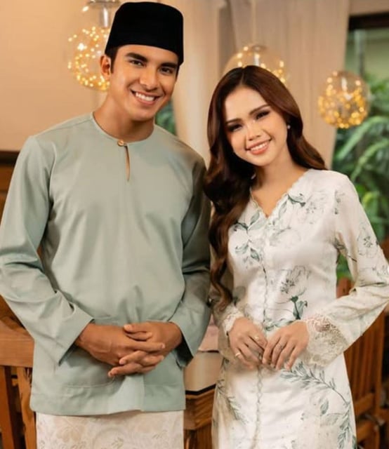Syed Saddiq with actress Bella Astillah. Photo: Instagram/Syedsaddiq