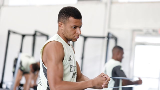 Kylian Mbappé plagten Magen-Darm-Probleme. Schafft er es zum nächsten Spiel?