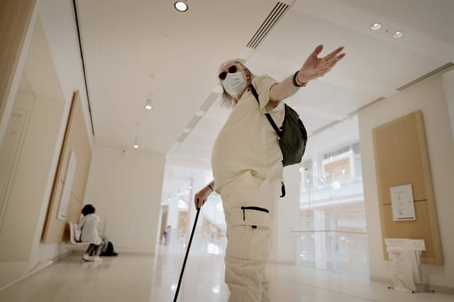 Le leader d'APO,Guy Sibra, au tribunal correctionnel de Paris le 18 juin.