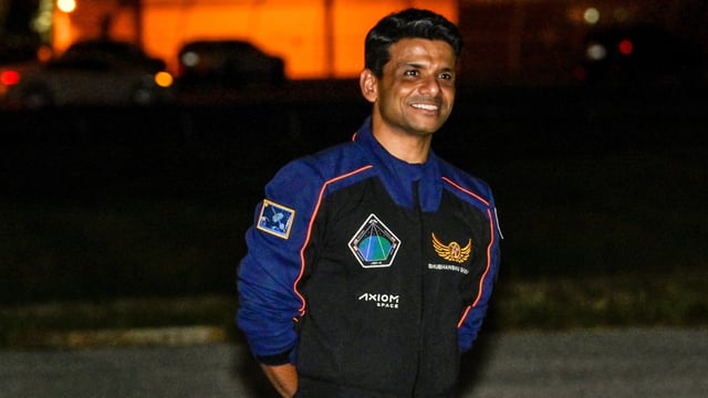 The mission also carries IAF Group Captain Shubhanshu Shukla