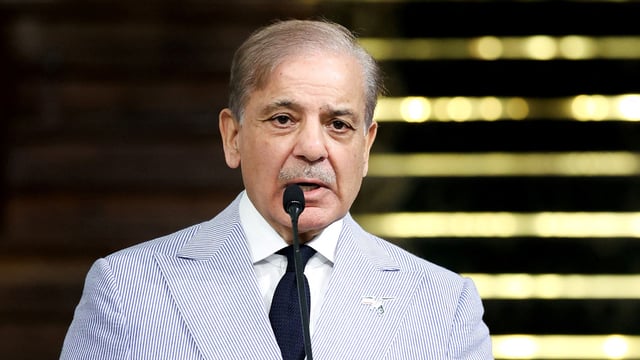 Pakistan's prime minister Shehbaz Sharif 