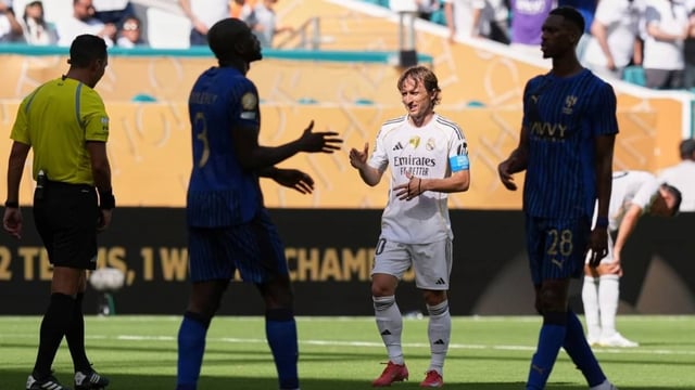 Real Madrid's Luka Modric in action during the ongoing FIFA CWC 2025 match against Al Hilal | Image: AP